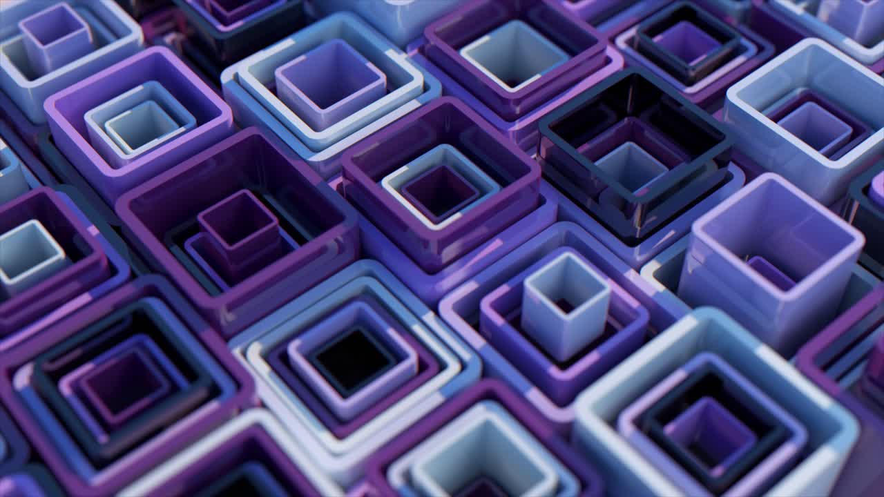 patrón geométrico abstracto de cuadrados anidados