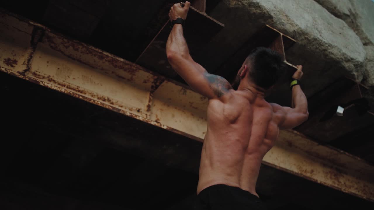 워밍업 거리 운동 풀 업 2 남자