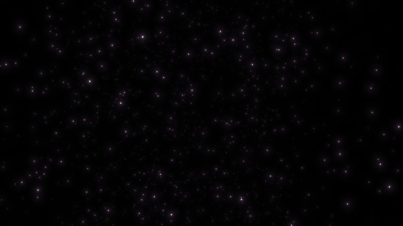 Abstract bokeh shiny glitter blinking stars sparkling dust twinkling stars particles flow in