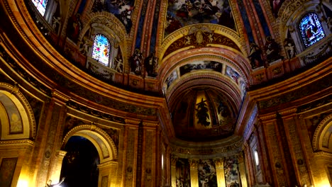 the royal basilica of san francisco el grande. madrid, spain.