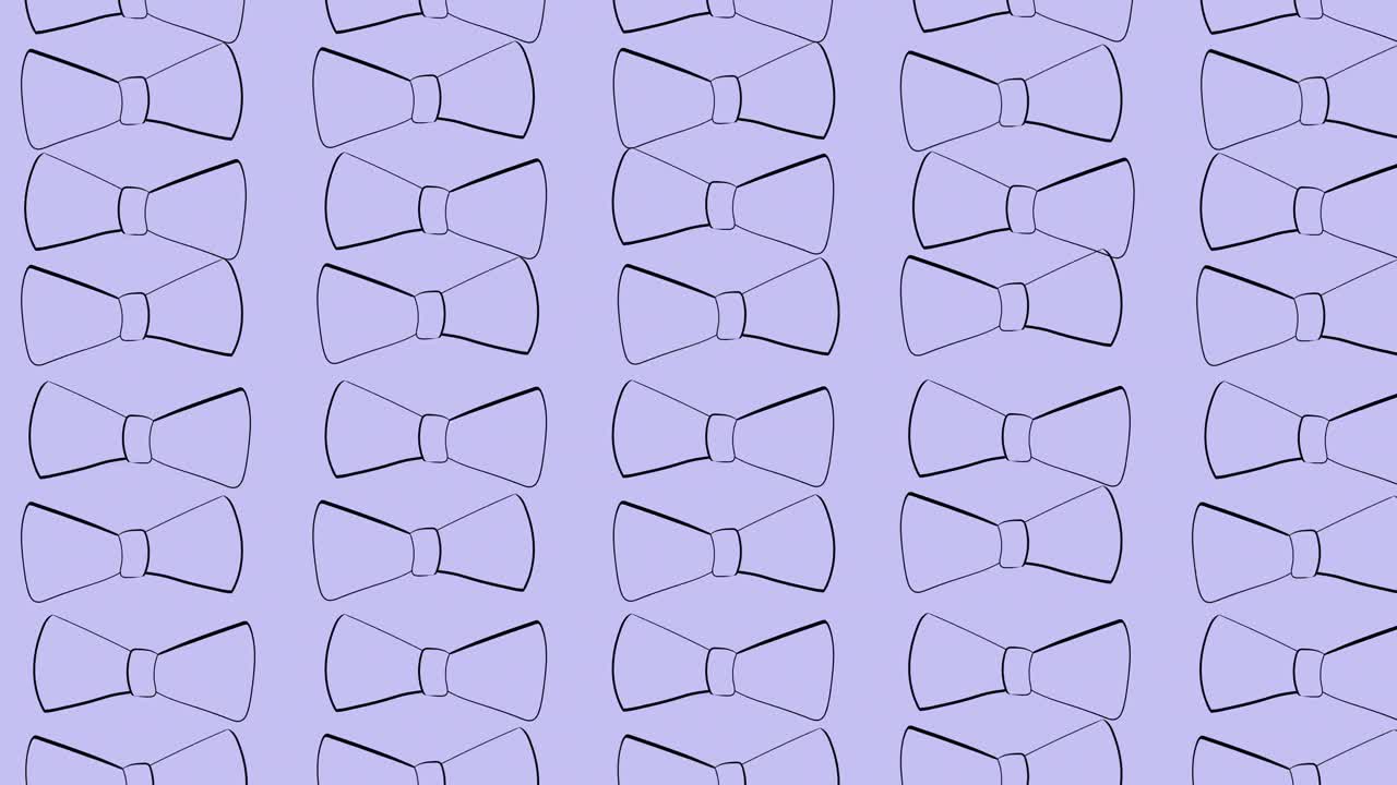 리락색 배경 위에 떠다니는  ⁇ 타이의 애니메이션