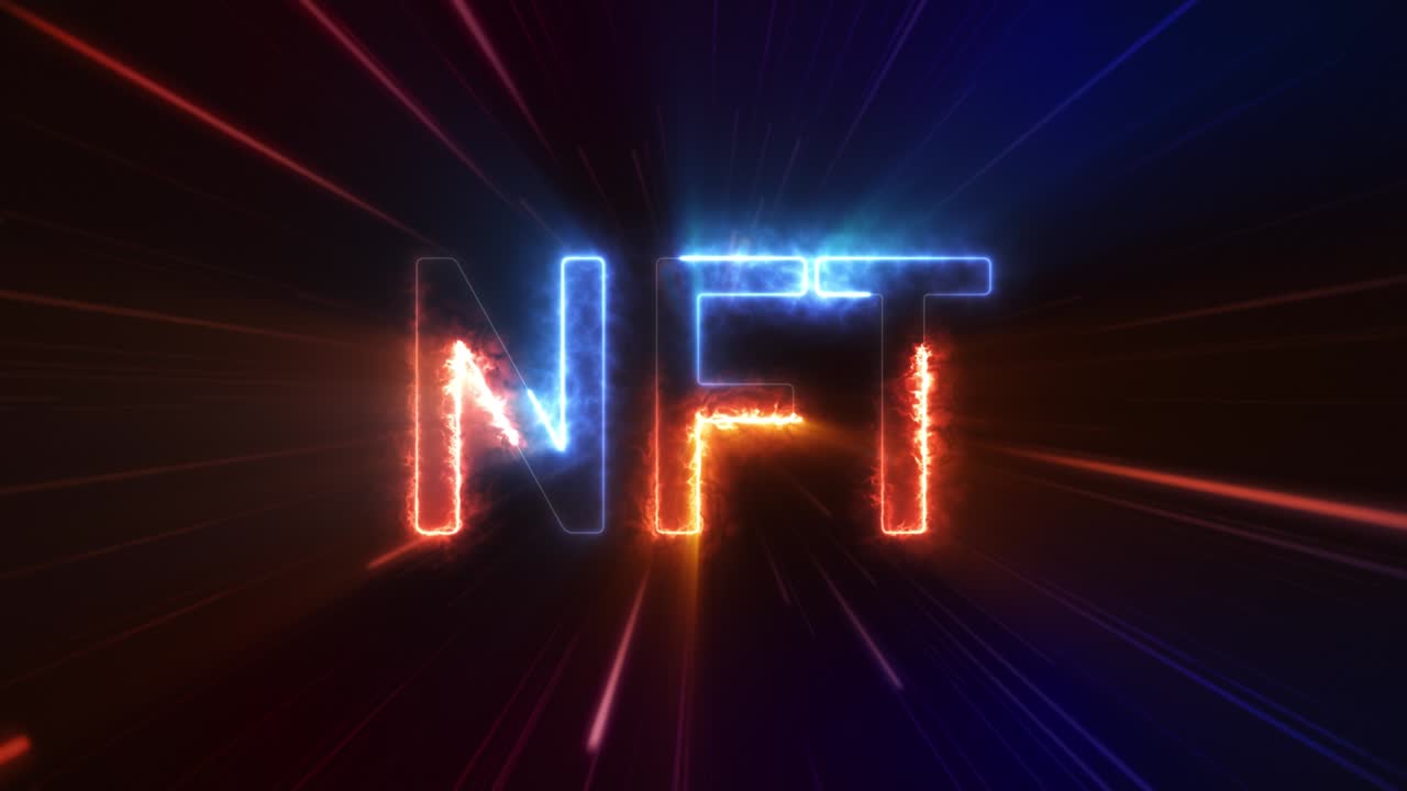 NFT text light