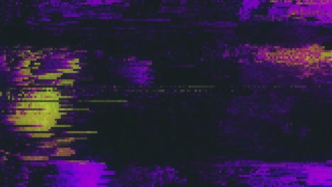 unique design abstract digital animation pixel noise glitch error video damage