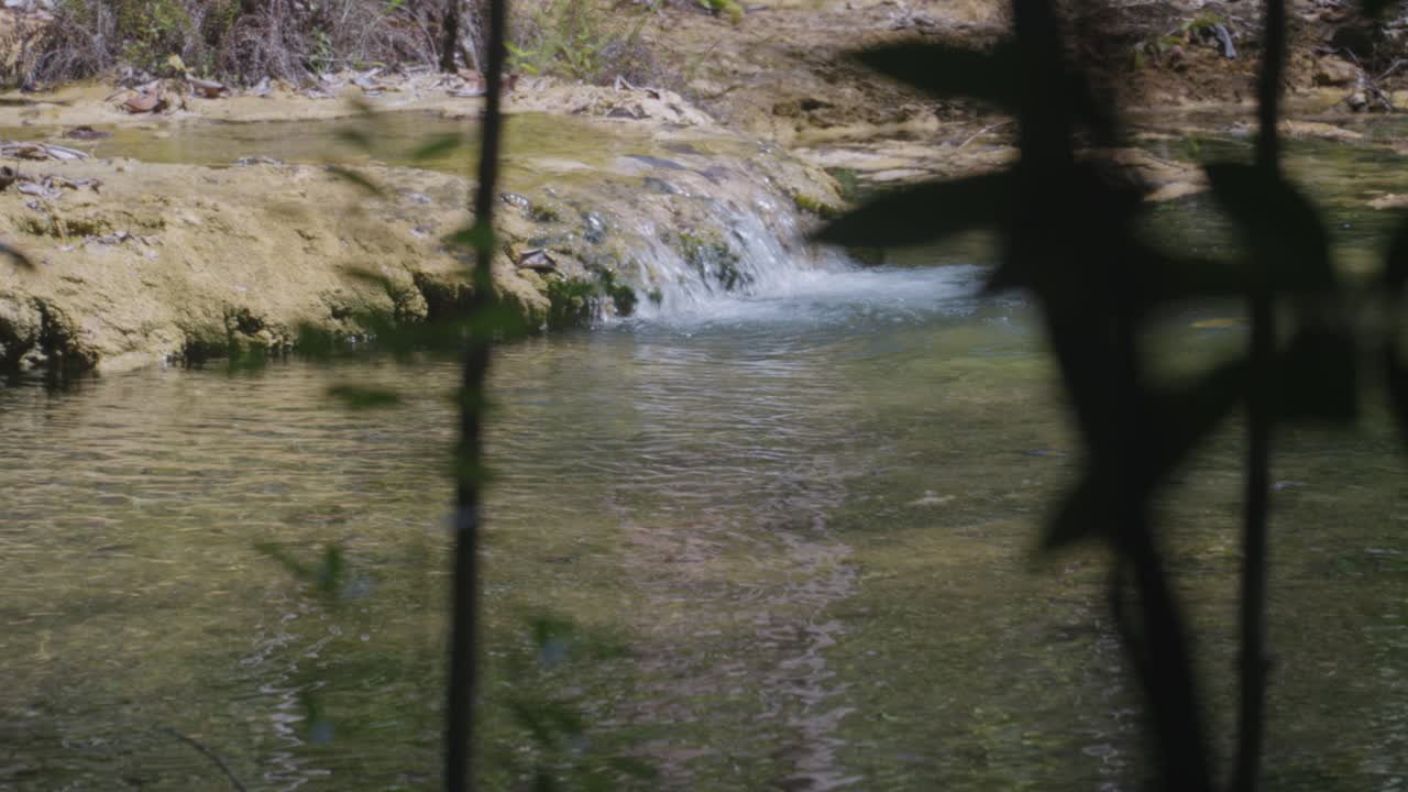 Small Waterfall in Natural Setting