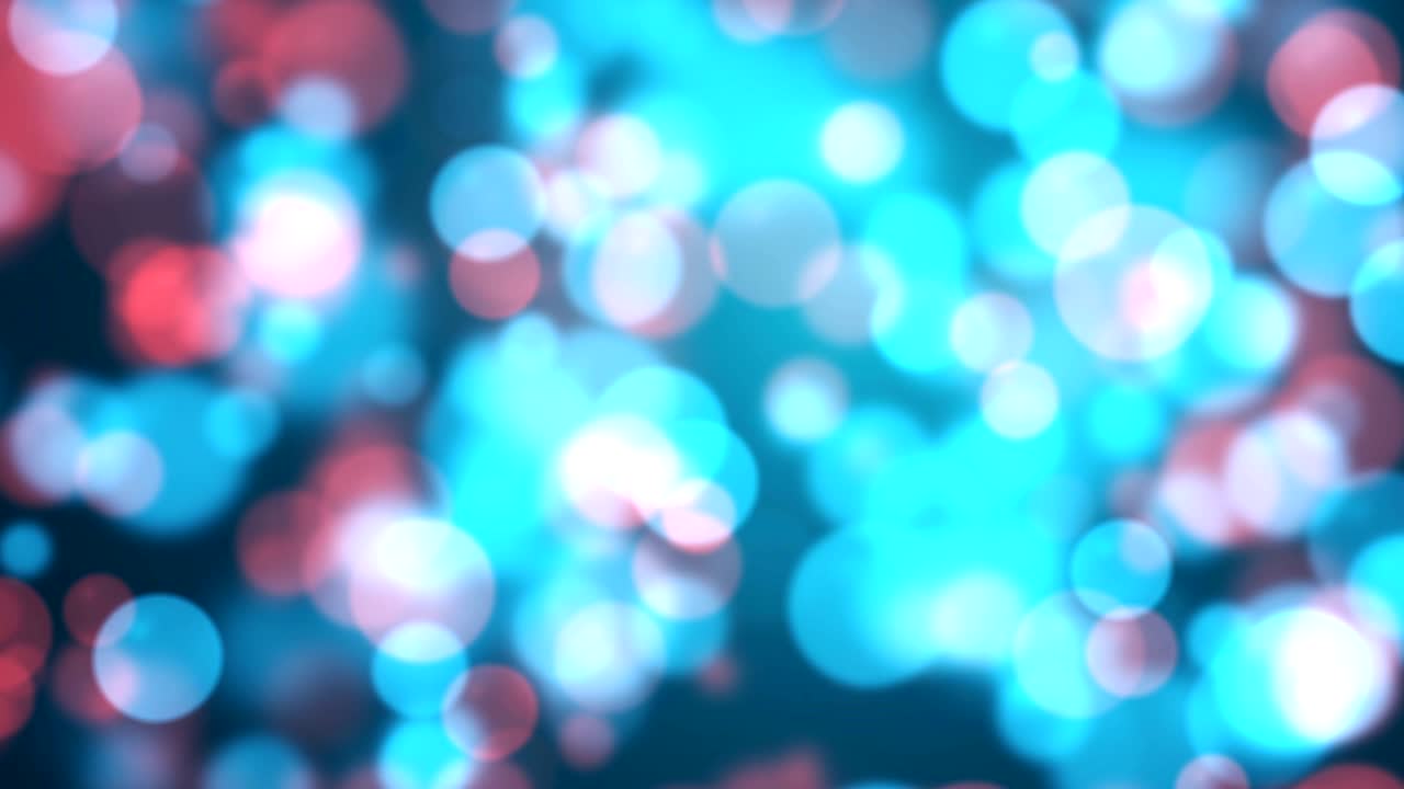 las luces bokeh brillantes.