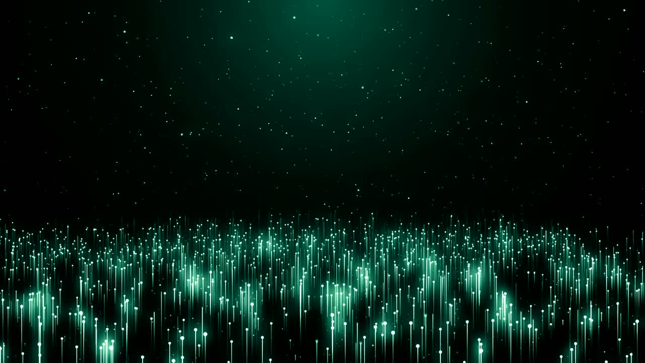 Particles dust abstract light bokeh motion titles cinematic background loop