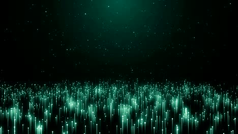 particles dust abstract light bokeh motion titles cinematic background loop