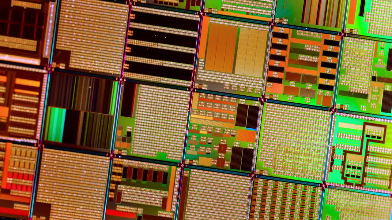 Silicon semiconductor wafer close-up. In electronics, a wafer also called a slice or substrate is a thin slice of semiconductor, a crystalline silicon, used for the fabrication of integrated circuits