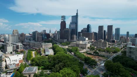 el horizonte del verano de filadelfia es un drone de largo alcance.