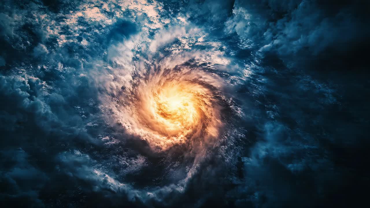 Vortice di galassie a spirale
