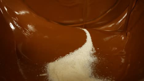 Close-up-of-chocolate-blending-machine