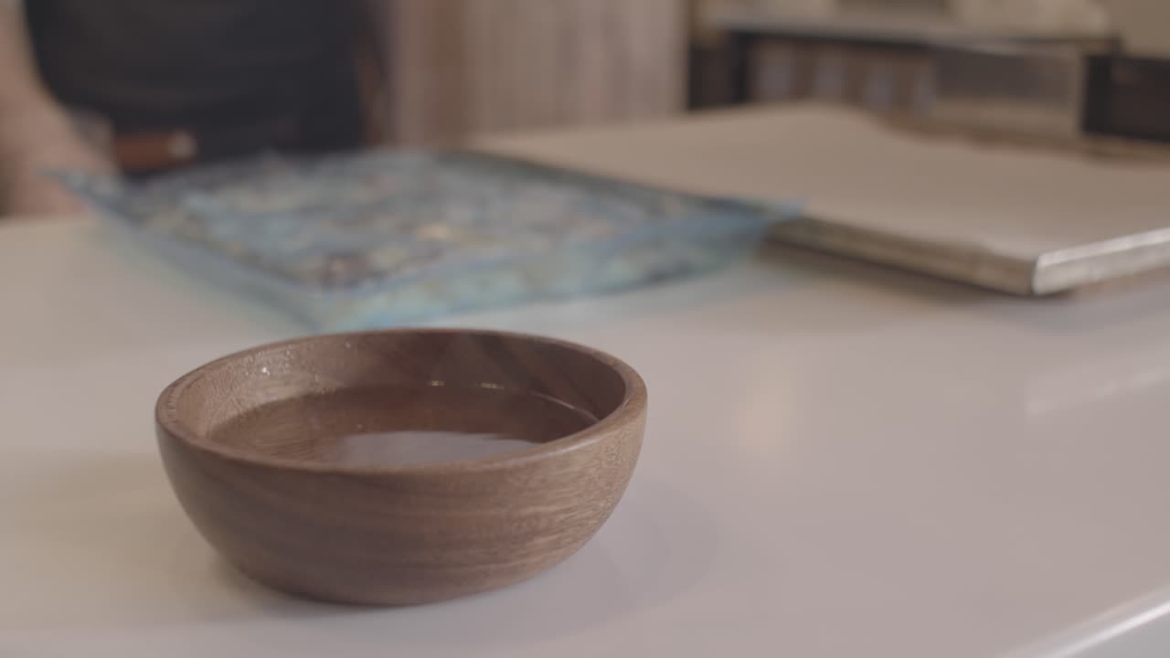 초콜릿 과자 를 준비 하는 것