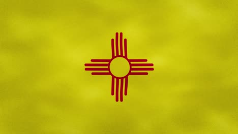 new mexico dense flag fabric wavers, background loop