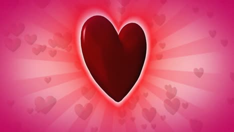 el corazón giratorio gigante de cgi.