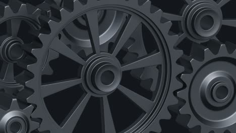 cogs and gears rotating