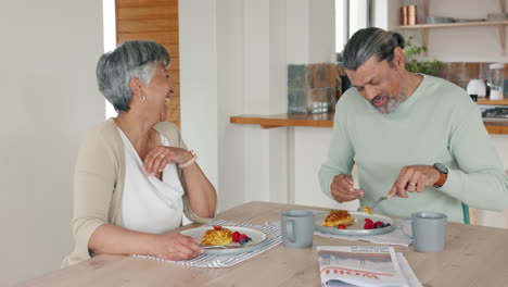 Relax,-food-and-health-with-old-couple