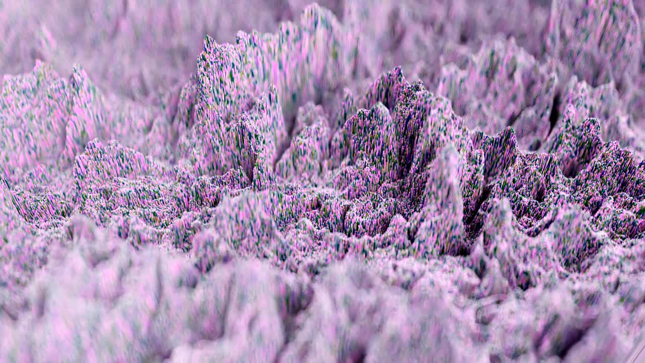 4k 추상 토포그래픽 파형