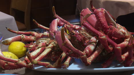 delicious cooked crab dish