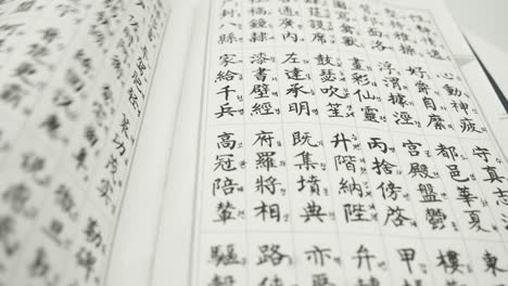 千字の古典 - 漢詩 - 本の表紙 千字文の本で中国語を練習