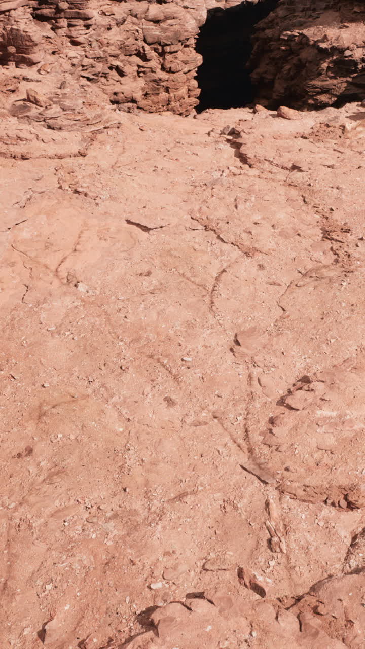 paisaje desértico del cañón de las rocas rojas