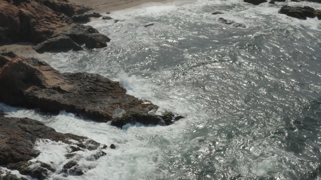 video aereo de la costa norte de california bodega bay