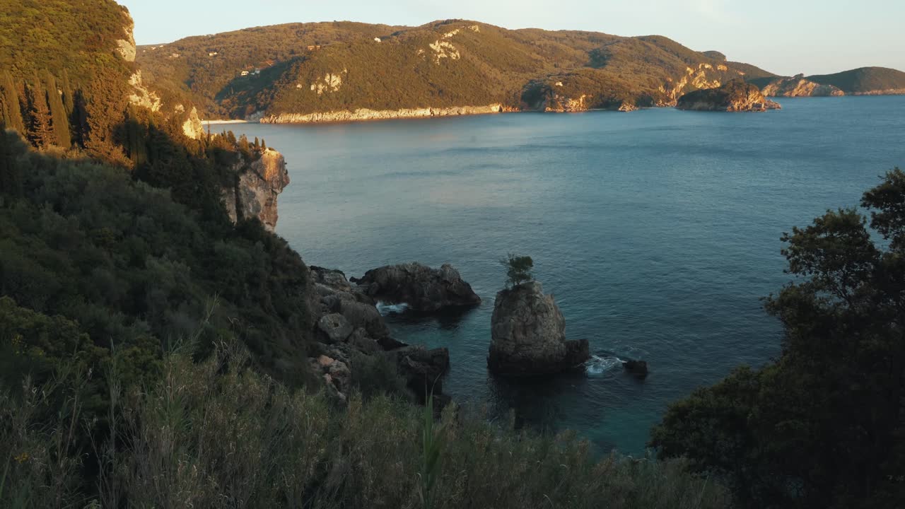 Korfu, Yunanistan 4K Sinematik mekanlar