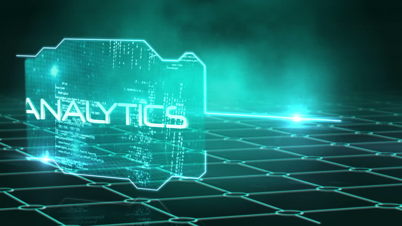 pantalla que muestra las palabras de moda de la tecnología