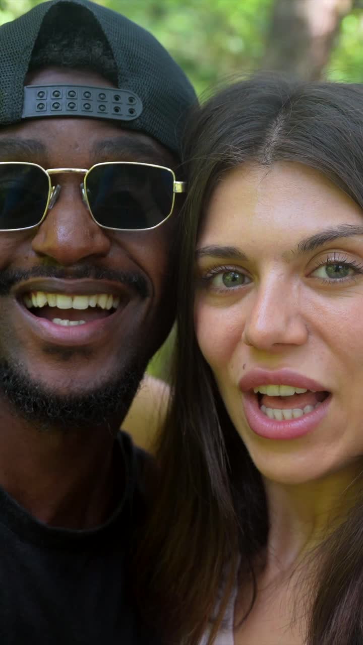 People smiling together