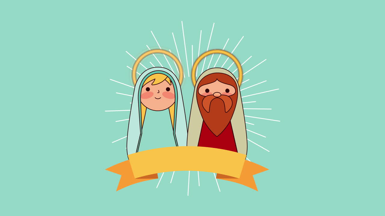 san josé y maría manger personajes