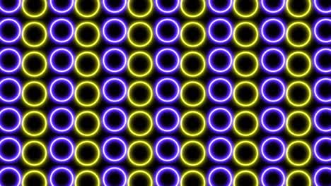 líneas de neón creativas abstractas, animación de bucle de barras.