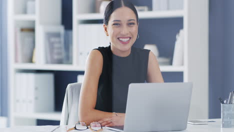 a-young-businesswoman-working-on-a-laptop