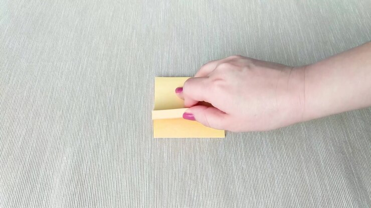 Orange paper sticky notes