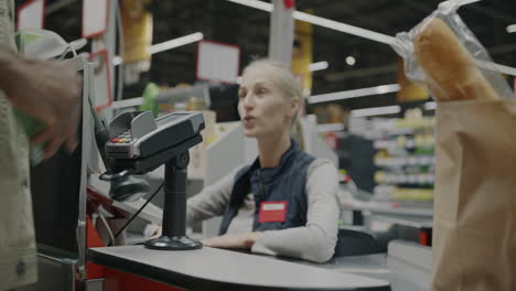 grocery store checkout