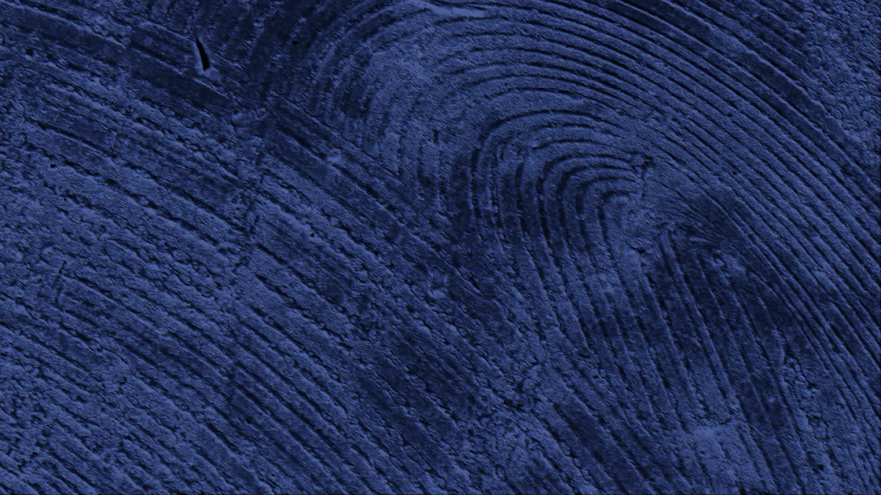 animación de movimiento y cambio de textura azul y espacio de copia en fondo negro