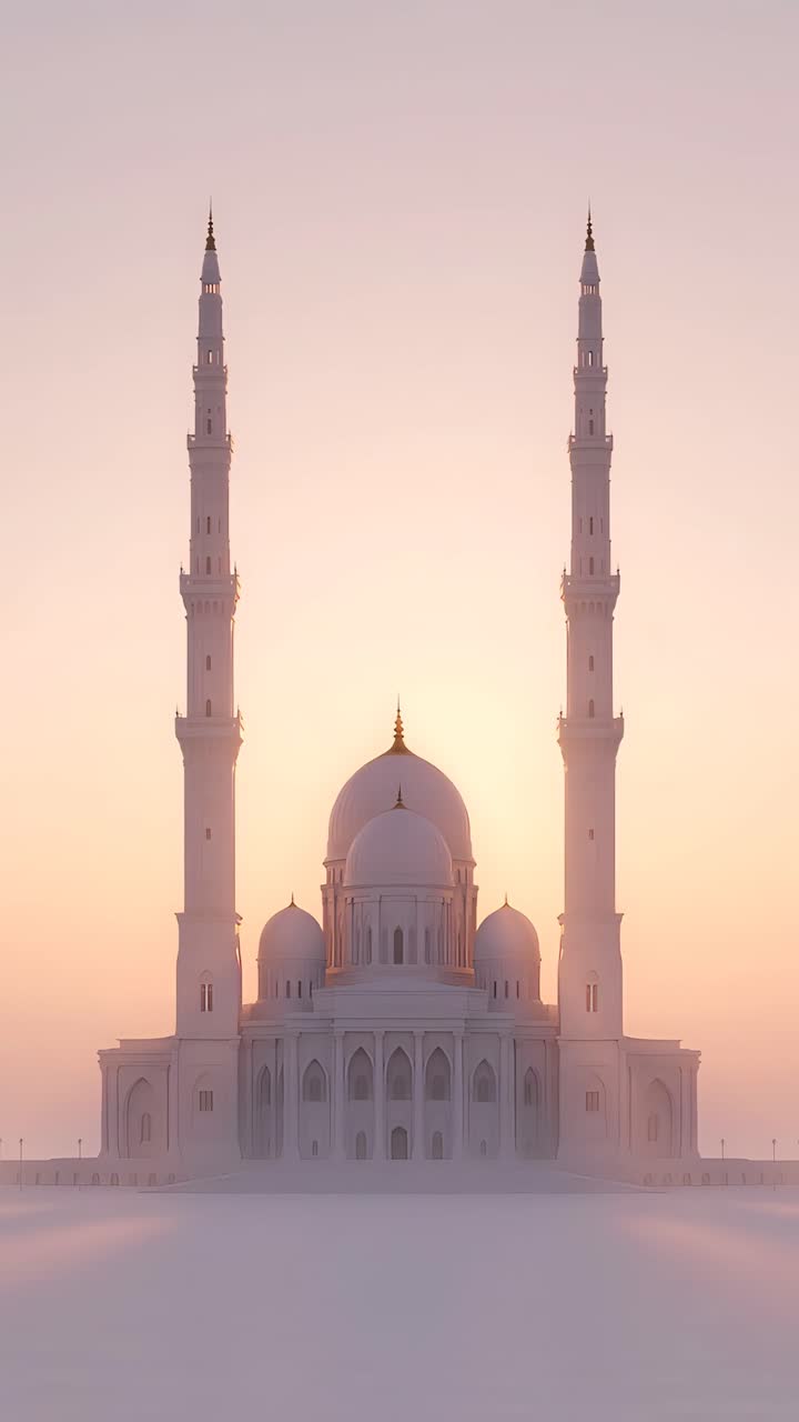 Eid al-Adha Moschea Sfondo islamico 4K