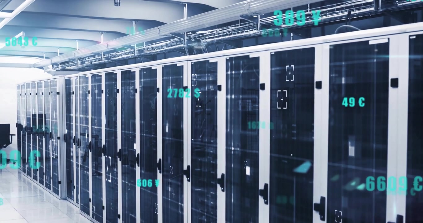 Digital Data Processing in a Modern Server Room