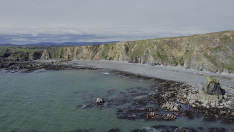 irish idilic beach tranquil copper coast pebble beaches and stunning sea cliffs copper coast waterford epic location