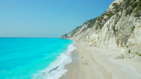 Egremni-Playa-Paraíso-En-Lefkada-Agua-Azul