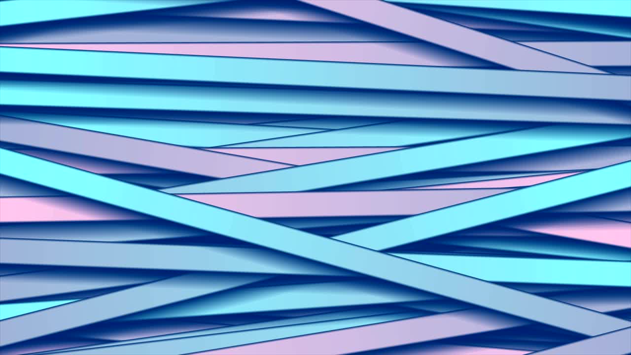Pastel toned geometric stripes abstract motion background