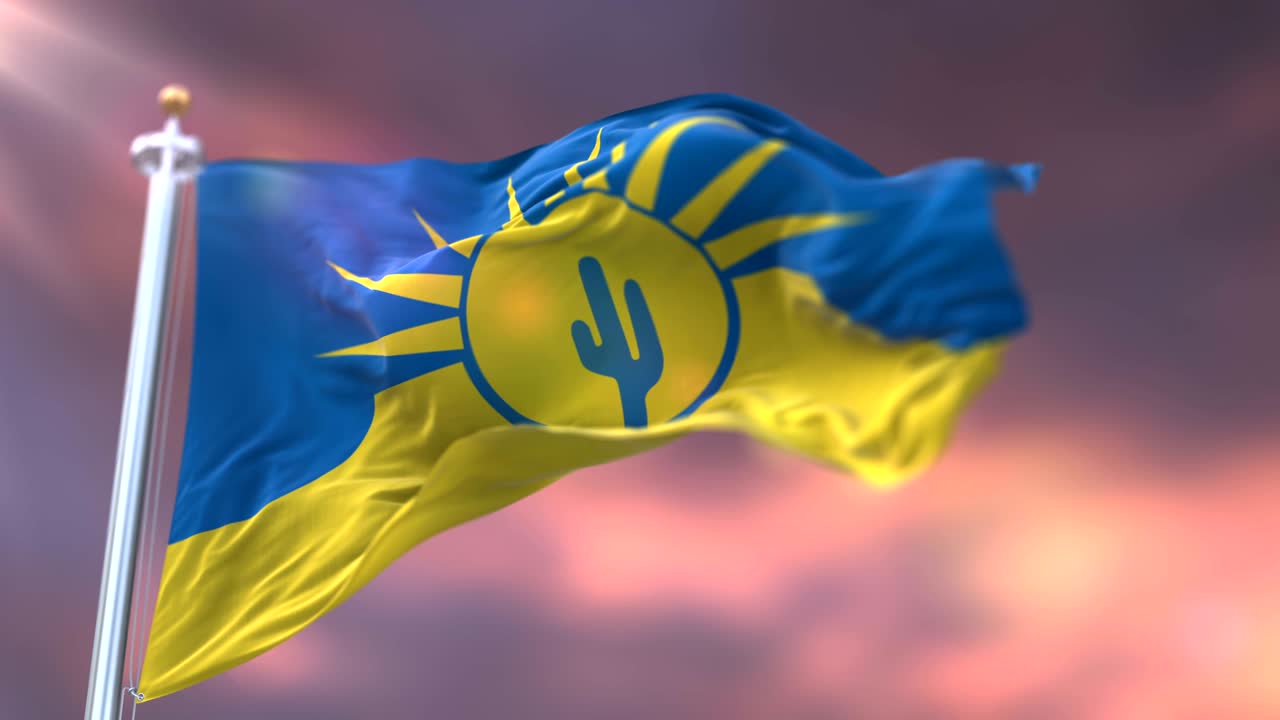 해가 지는 메사 시의 발, 미국 도시 - 루프