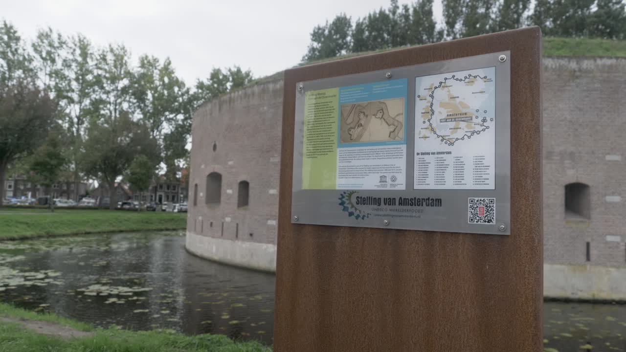 The Stelling Van Amsterdam, World Heritage Site Fortification.