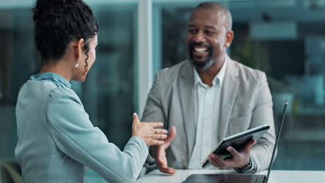 business meeting and agreement