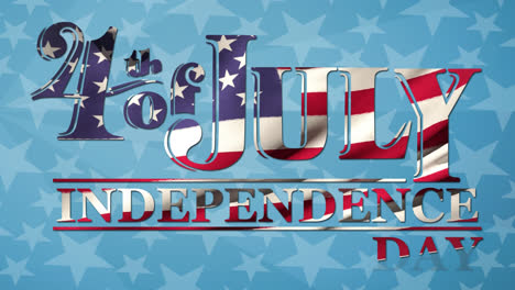 4th-of-July,-Independence-Day-text-and-American-flag