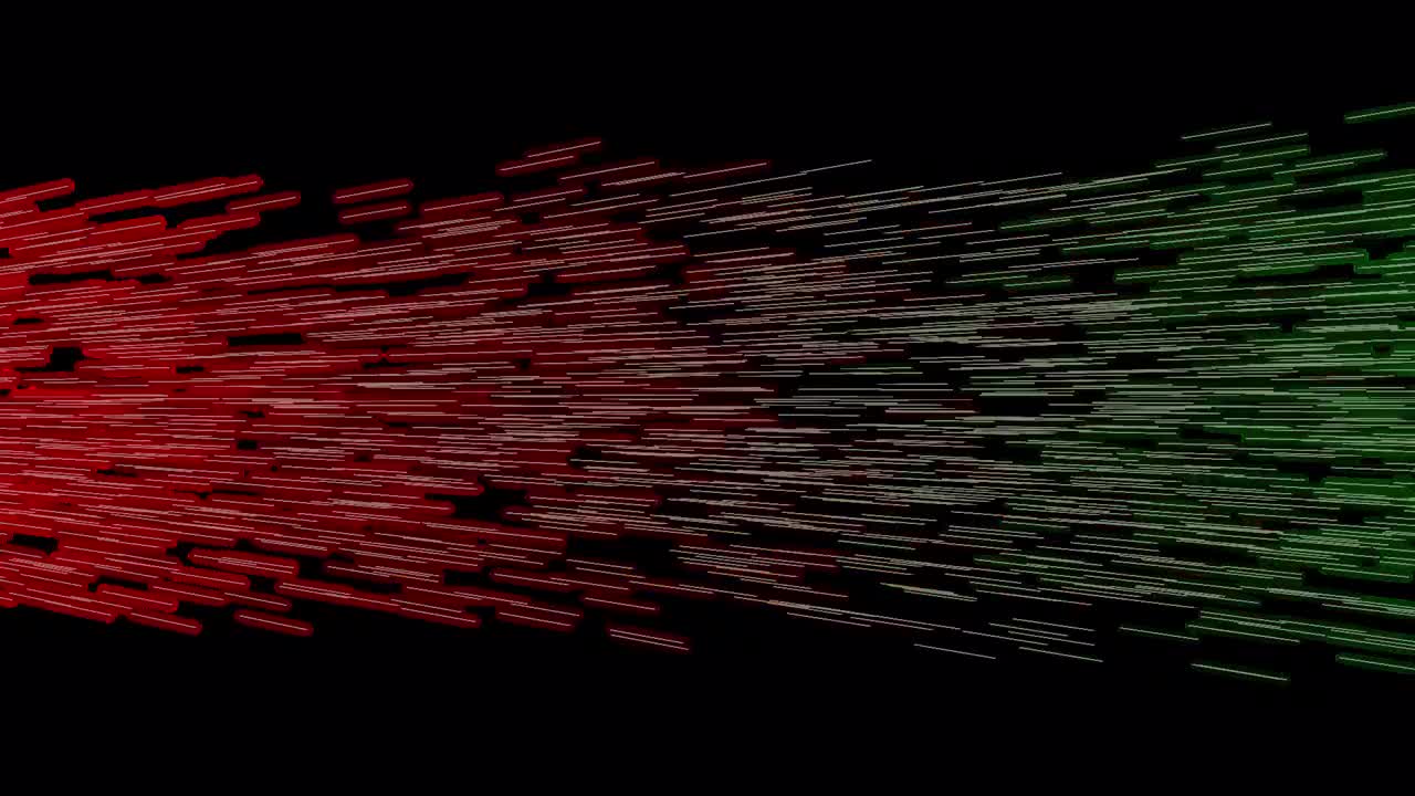 Particelle lineari a raffica. 1080p - 30 fps - Canale Alpha (9)