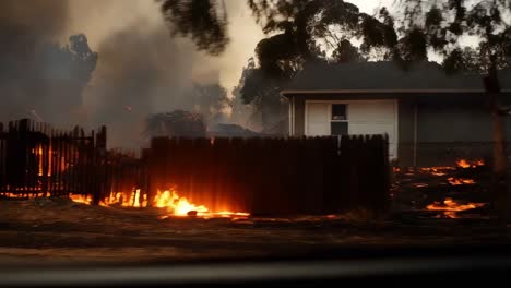 wildfire destroys homes and properties