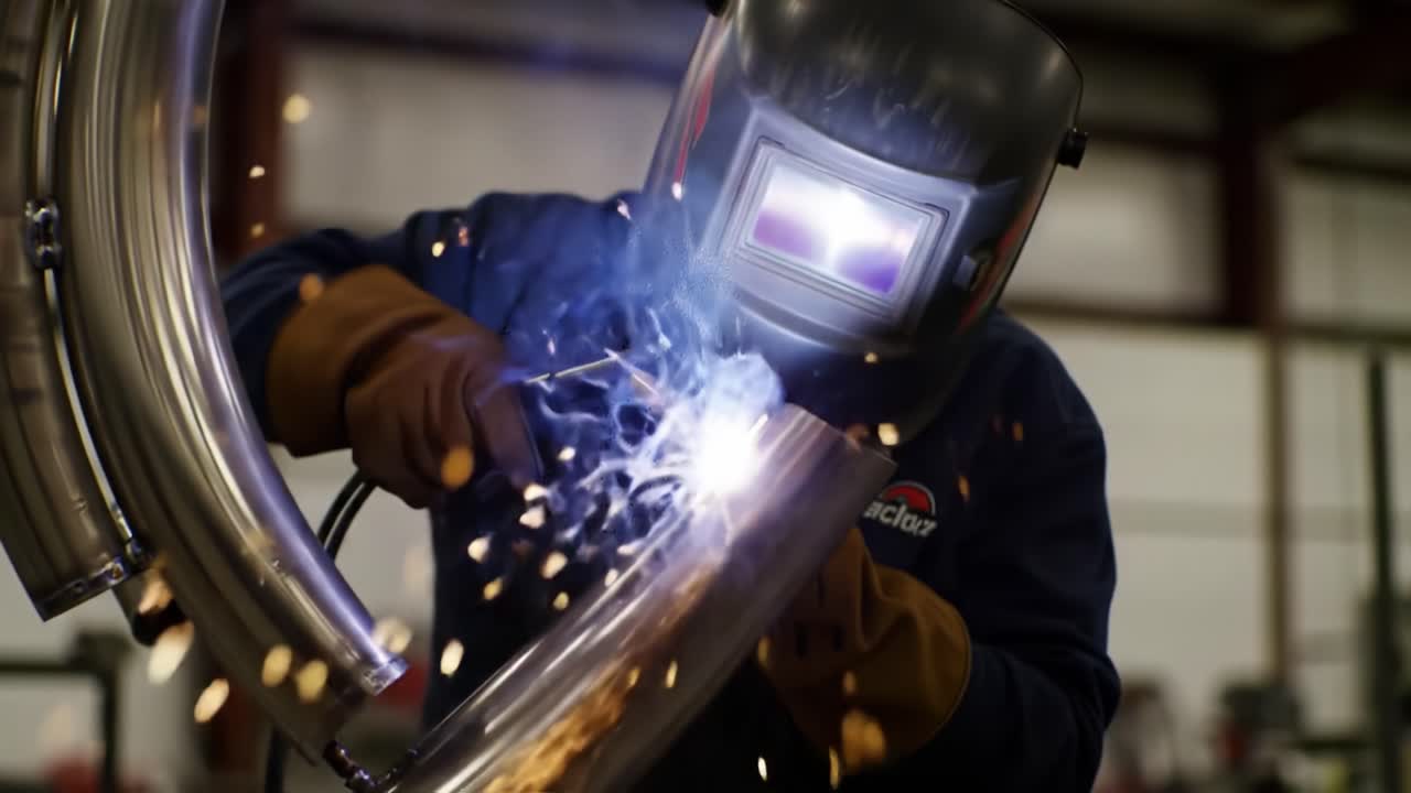 proceso de fabricación y soldadura de metales