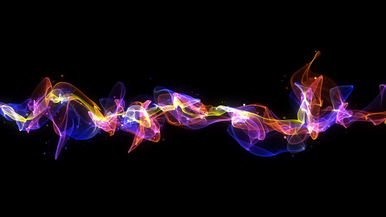 Dancing Particle abstract Background