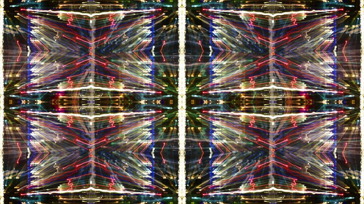 Westferry Night Abstract 4K 06