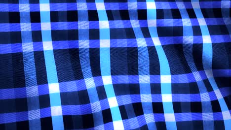 blue and white plaid fabric