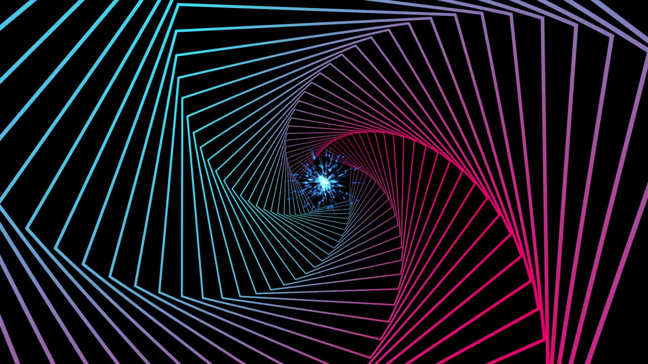 formas de poliedro digital giratorio complejo